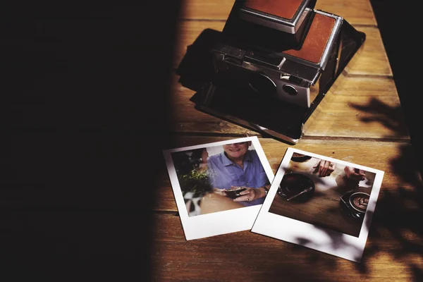 Instant photo prints — Stock Photo, Image