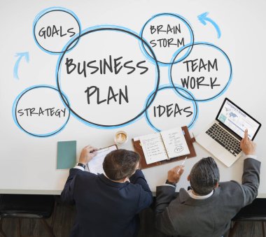  masada çalışan iki iş adamları