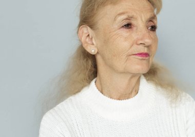 serious Senior Woman