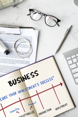 çalışma tablosu üzerinde ofis, banka donatımı