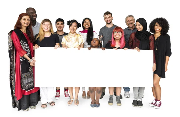 Grupo multiétnico de personas — Foto de Stock