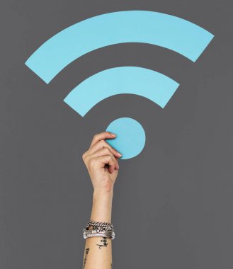 El ve Wifi bağlantı simgesi