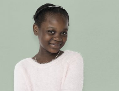 Küçük Afrikalı kız Studio