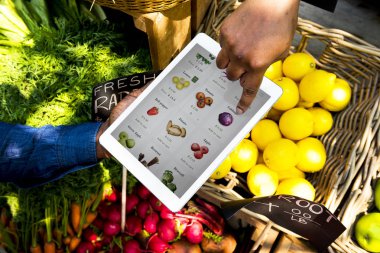 Dijital tablet tutan eller
