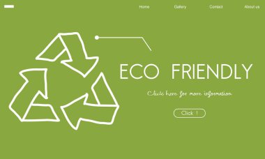 Eko Dostu konsepti ile şablonu