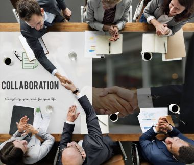 çalışan iş adamları 