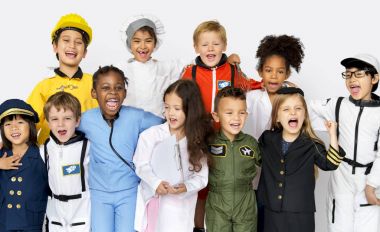 Çeşitli çocuk kostümleri