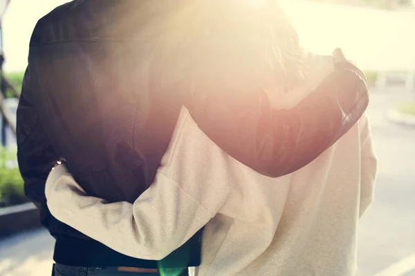 Couple hugging each other — Stock Photo, Image