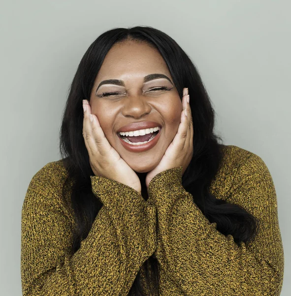 Сміючись африканські жінки — стокове фото