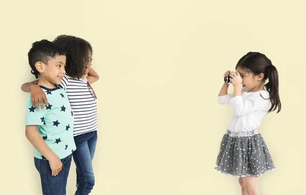 Children taking picture — Stock Photo, Image