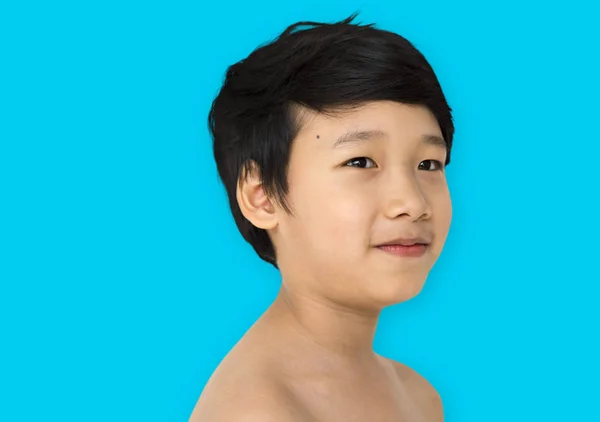 アジアの少年の裸胸 — ストック写真