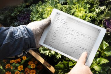 Dijital tablet tutan eller