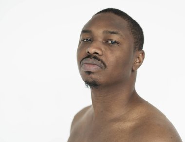 Stüdyo çekimi Afrika gencin