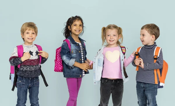 Schattig multi-etnische kinderen — Stockfoto