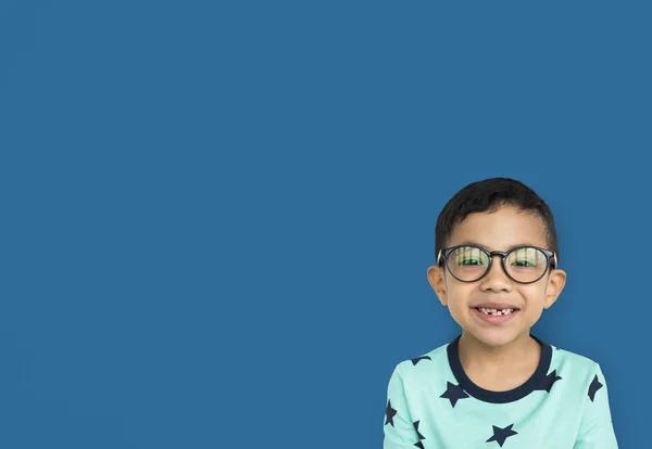 Boy wearing glasses — Stock Photo, Image