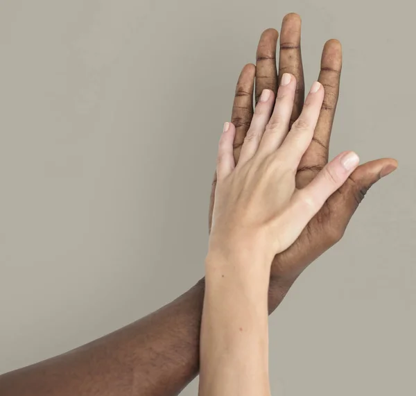 Human hands together — Stock Photo, Image