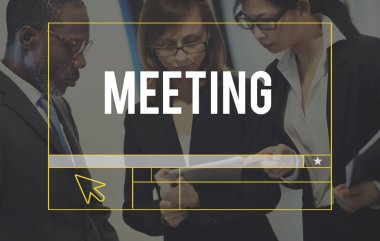 İş adamları projeyi tartışıyor