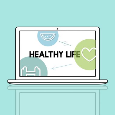 Web tasarım şablonu dizüstü