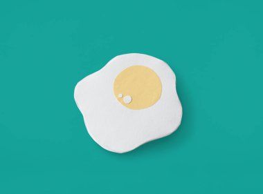 sahte kızarmış yumurta