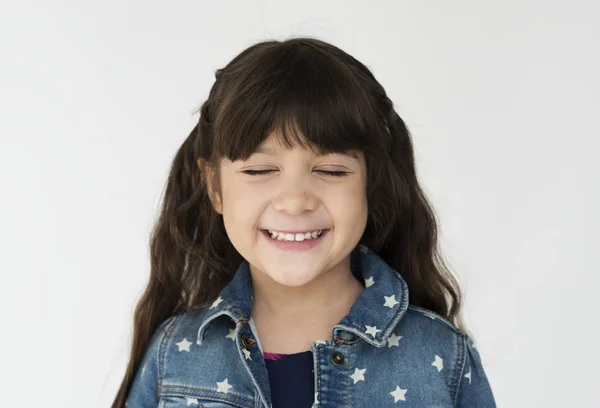 Adorabile bambina sorridente — Foto Stock