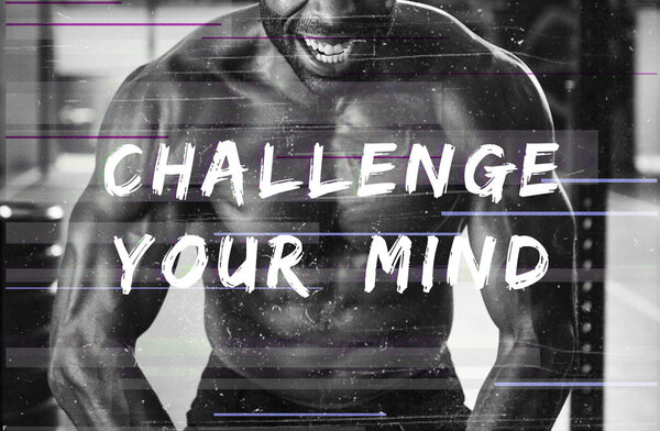 fit man showing muscles