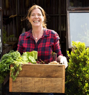 kırsal Bahçe çiftçi