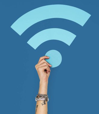 El ve Wifi bağlantı simgesi