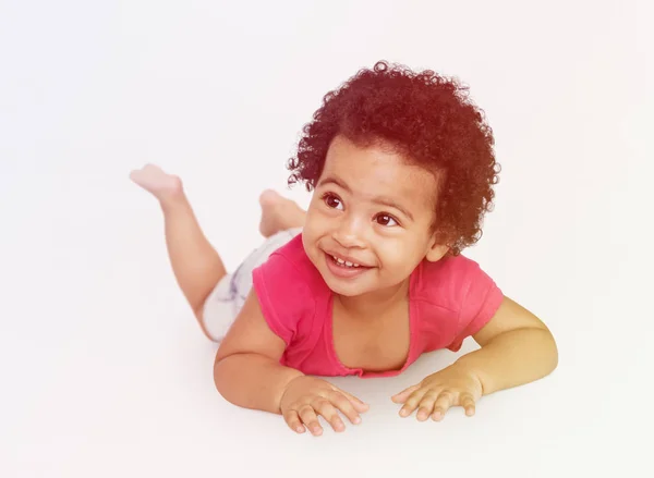 Schattig klein Afrikaanse kind — Stockfoto