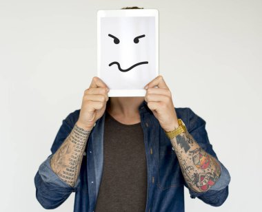 Dijital tablet tutan adam