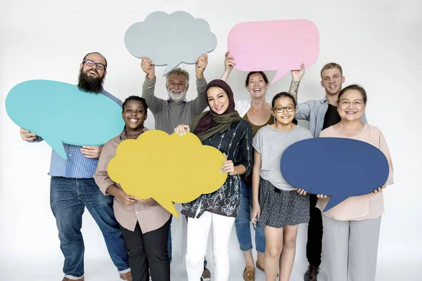 Grupo de personas diversas — Foto de Stock