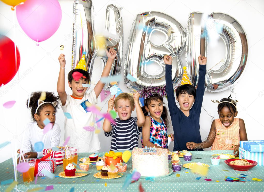 Kids on Birthday Party