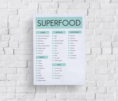 Tuğla duvar grafik ile banner 