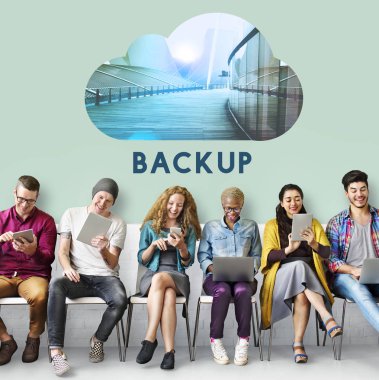 Çeşitlilik kullananların dijital cihazlar