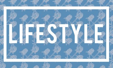 yaşam konsepti ile şablonu