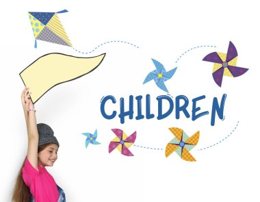 Şapkalı kız Sancak Bekleme