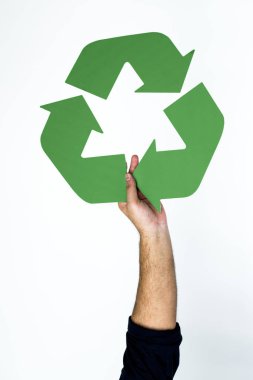 el tutma geri dönüşümlü simgesi