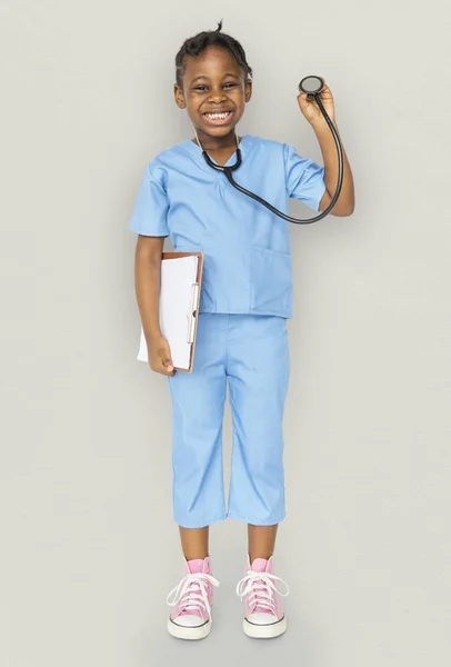 Little girl doctor — Stock Photo, Image