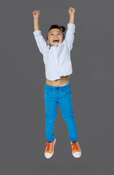 Menino com chapéu de festa — Fotografia de Stock