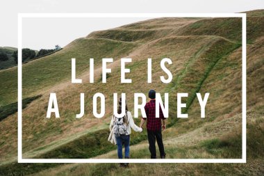 Çift ayakta dağ Hills