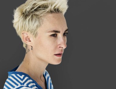 Kafkas kadın portre stüdyo