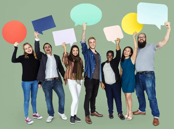 Grupo de personas diversas — Foto de Stock