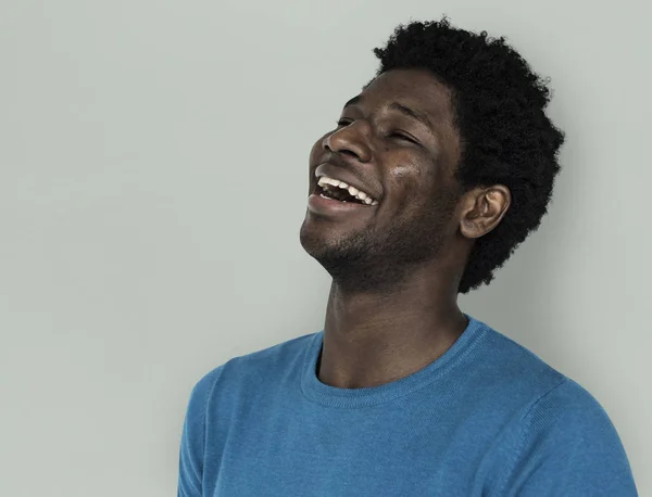 Laughing African Man — Stock Photo, Image