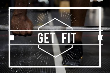 Barbell ile eğitim sporcu