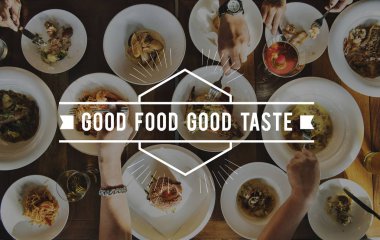 Lezzetli yemek yeme insanlar