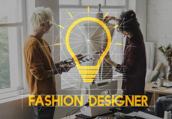 Women fashion designers — Stock Photo, Image