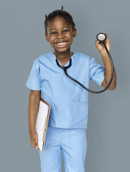 Little girl doctor — Stock Photo, Image