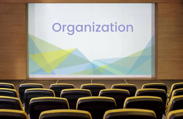 Conference room with seats — Stock Photo, Image