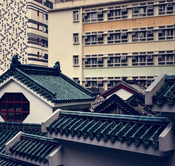 Old buildings in chinese city — Stock Photo, Image