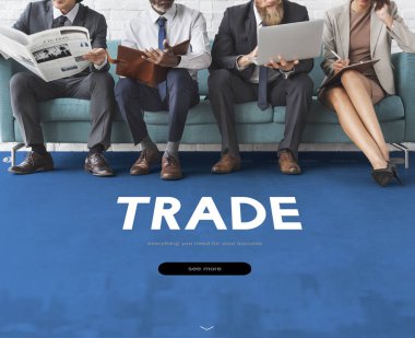 İş adamları iş görüşmesi için bekliyor