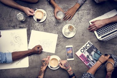 Takım birlikte beyin fırtınası